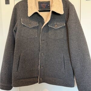 The Normal Brand Sherpa Collar Jacket - M - EUC